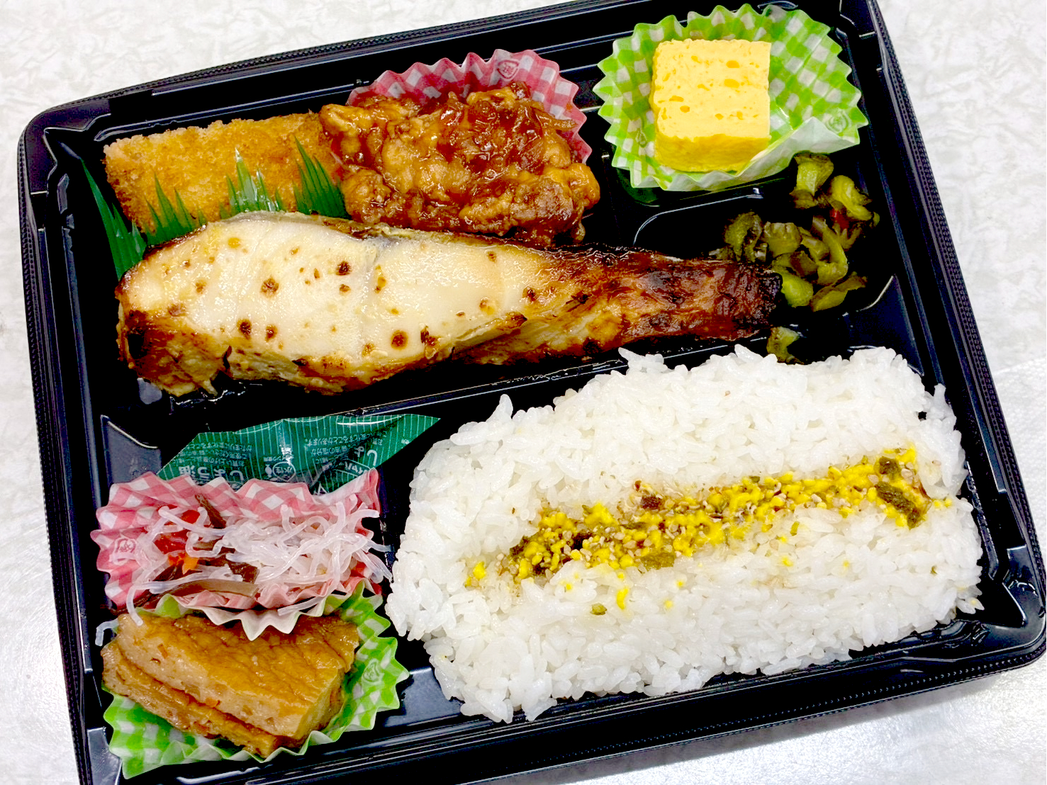 銀ヒラスの塩麹焼き弁当